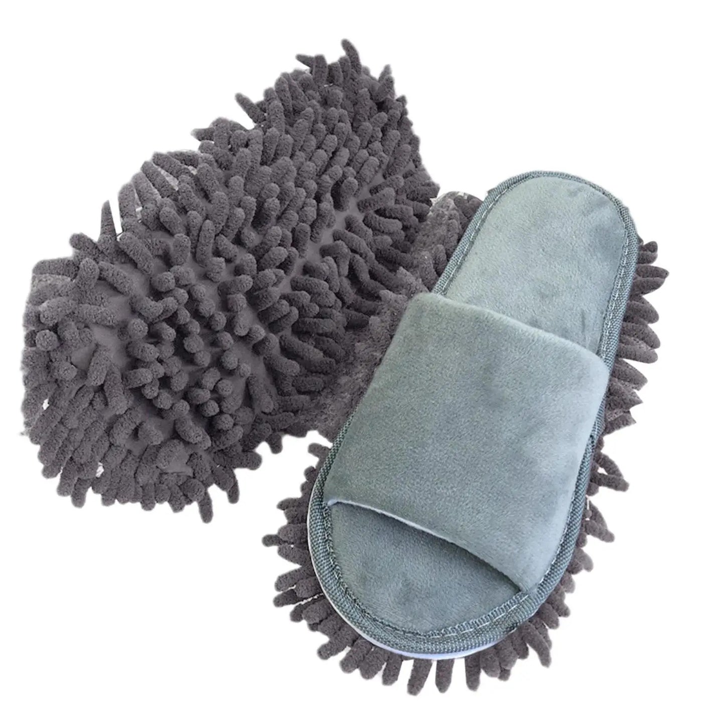 Microfiber Mop Cleaning Slippers – Hands-Free Floor Cleaning Shoes 10