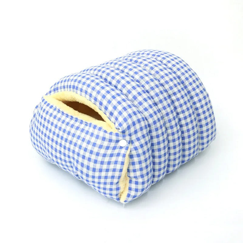 SnuggleNest Plush Pet Cave Bed 11