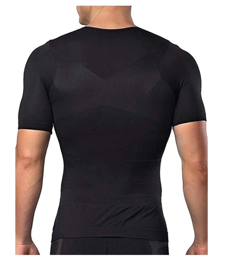 MEN'S SHAPER SLIMMING COMPRESSION T-SHIRT - 2pcs 2
