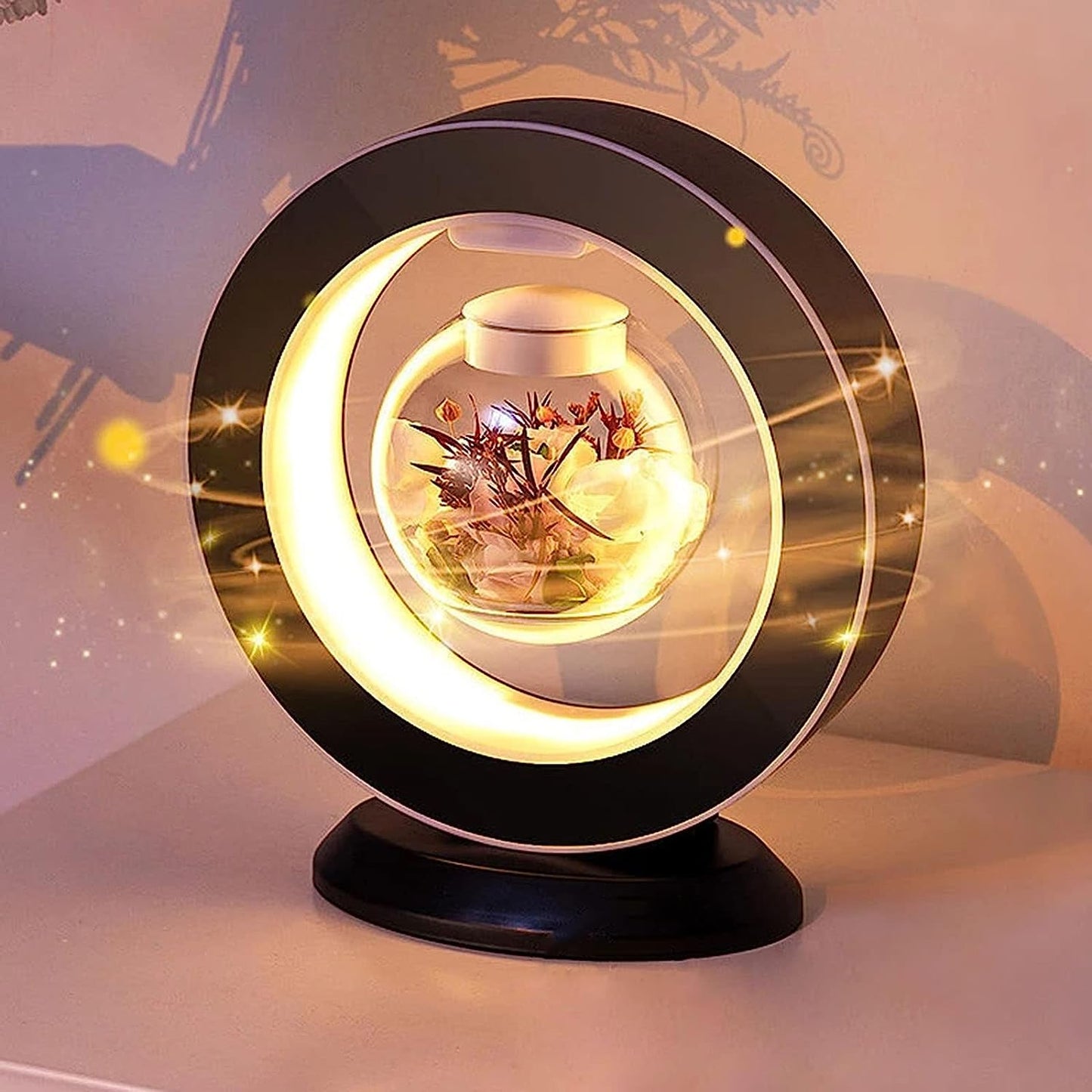 Rose Magnetic Levitation Lamp 2