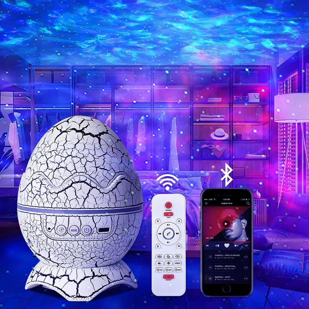 Dinosaur Egg Galaxy Star Projector 2