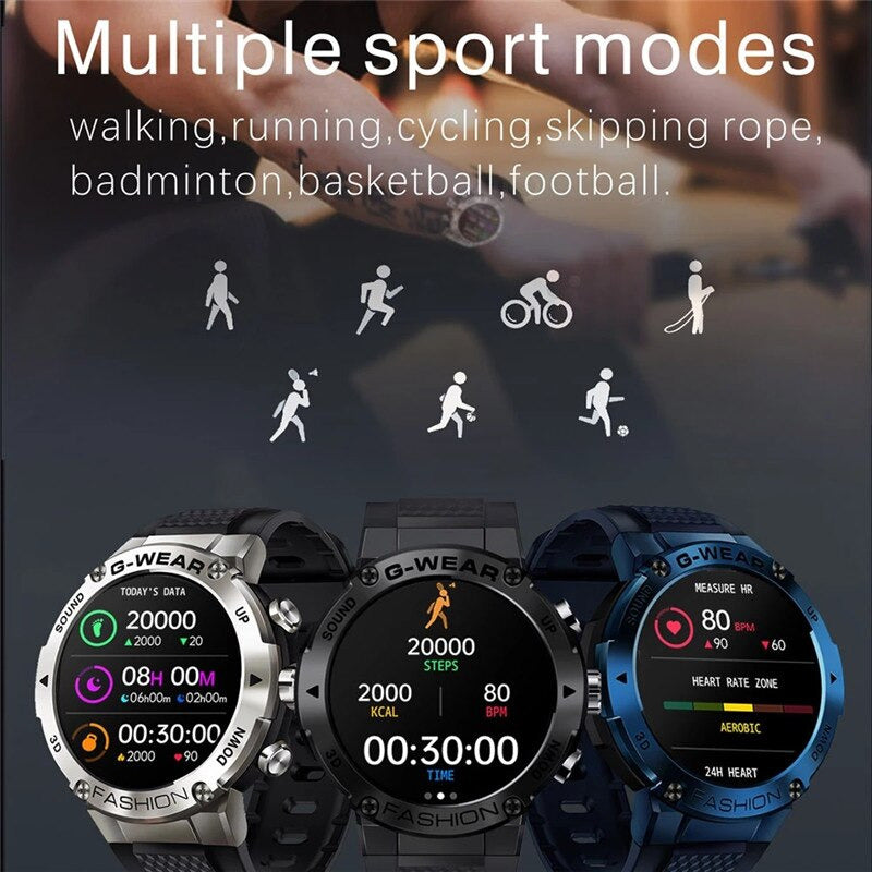 K28H smart watch 360*360 resolution IPS bluetooth call heart rate blood pressure blood oxygen watch 1