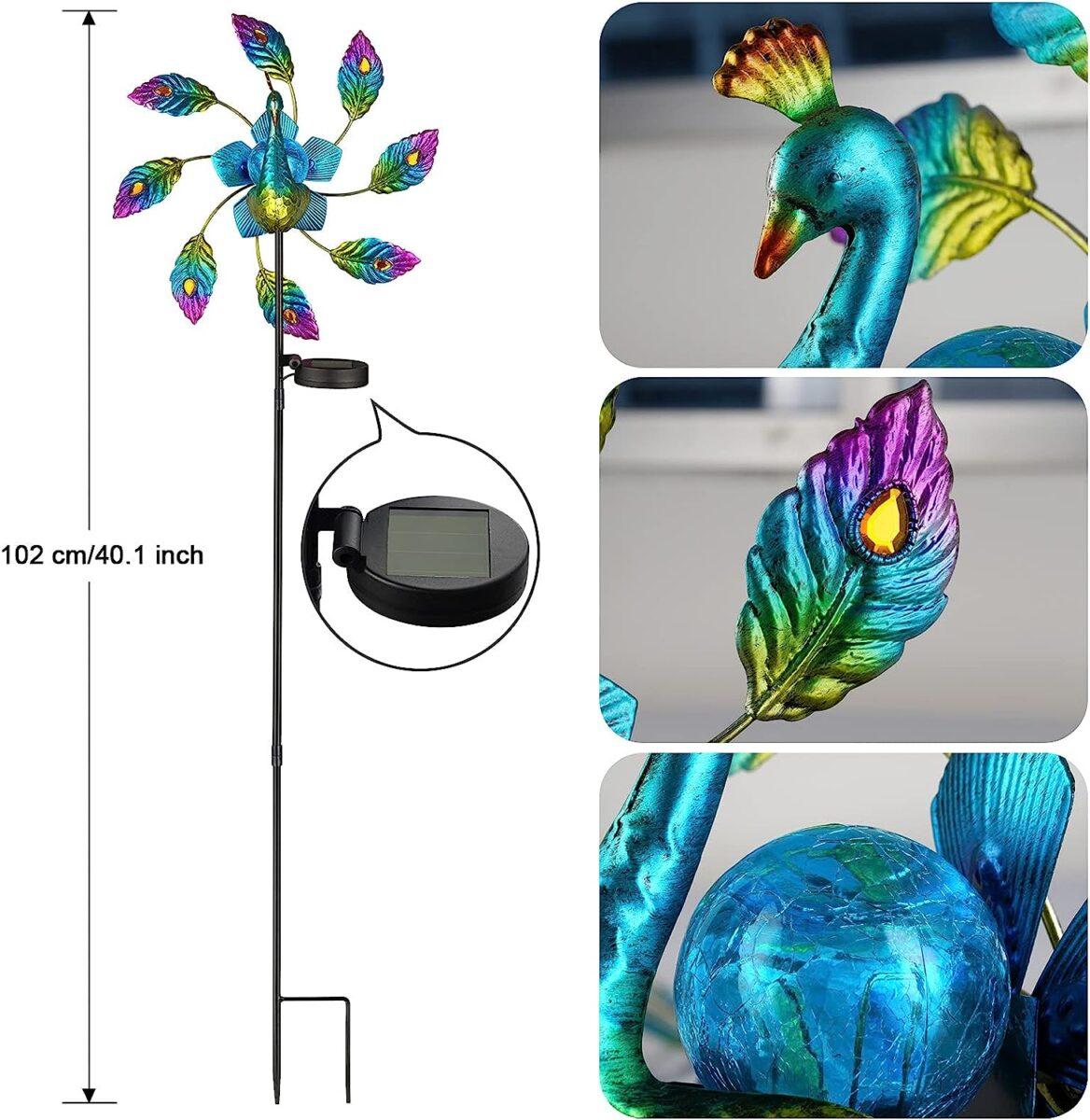 Peacock Lights Outdoor 2