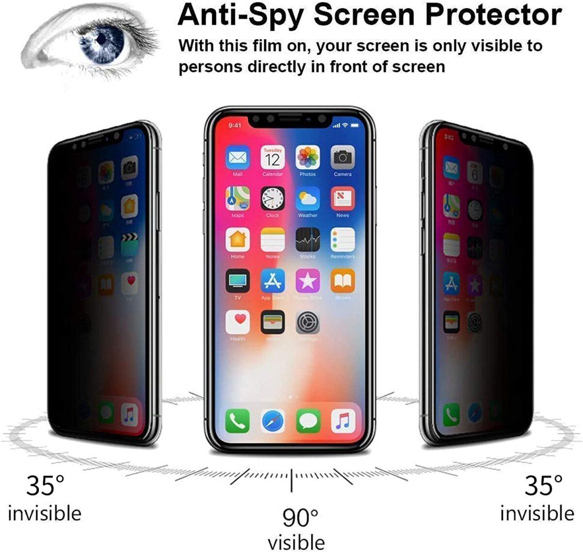 Privacy Screen Protector for iPhone 2