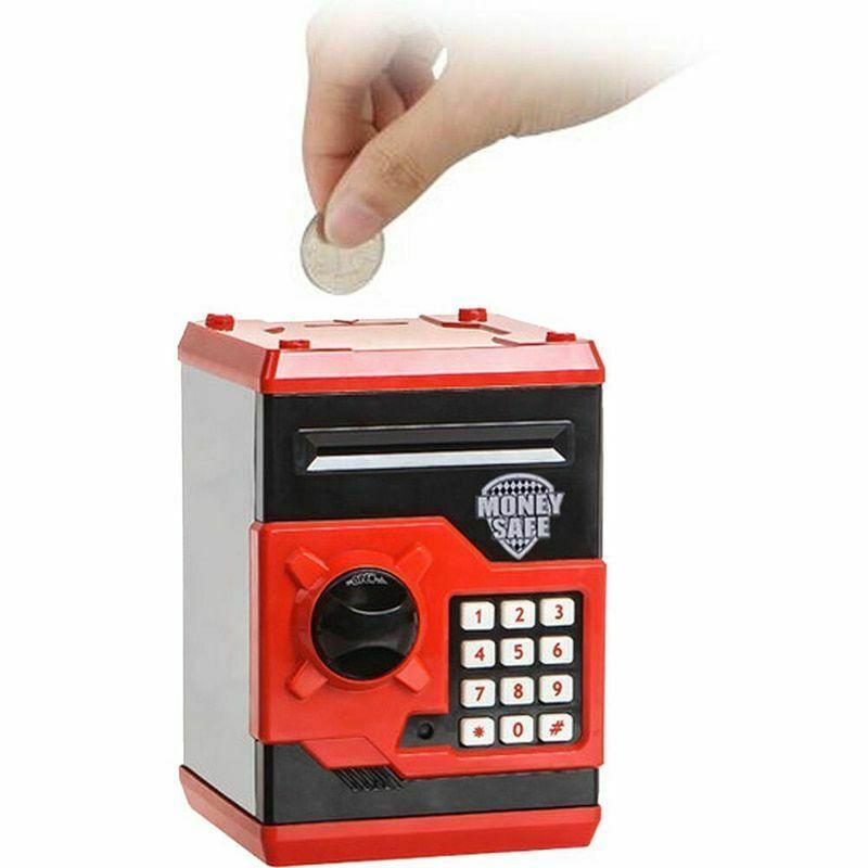 Digital Piggy Bank – Safe Deposit Box for Kids 3