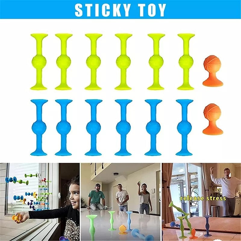 Sucker Silicone Toys-22 SMALL PCS 3