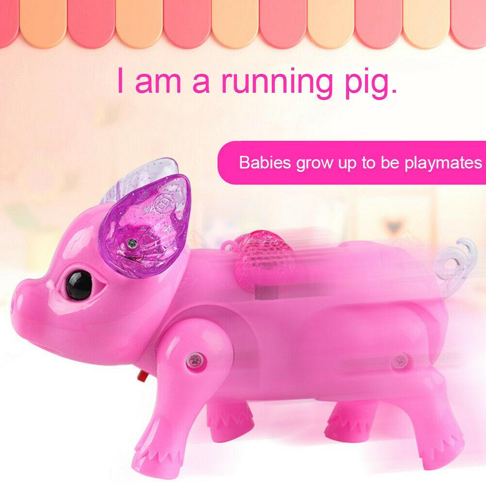 Electric Walking & Singing Musical Piggy Toy 3