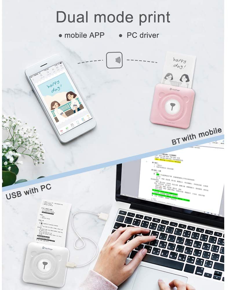 Mini Bluetooth Thermal Printer- ThermoPrint 3