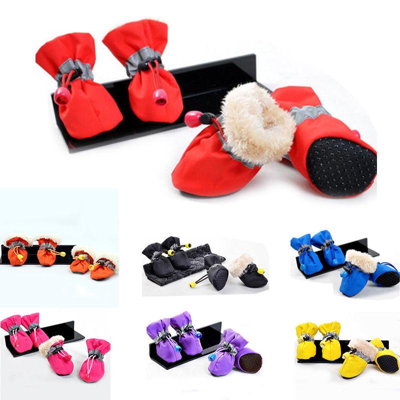 Insulated Winter Shoes for Dogs 3