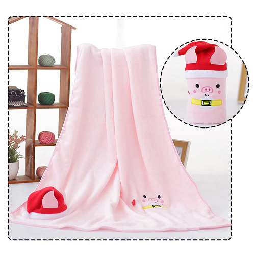 Christmas Gift Cartoon Flannel Blanket 3