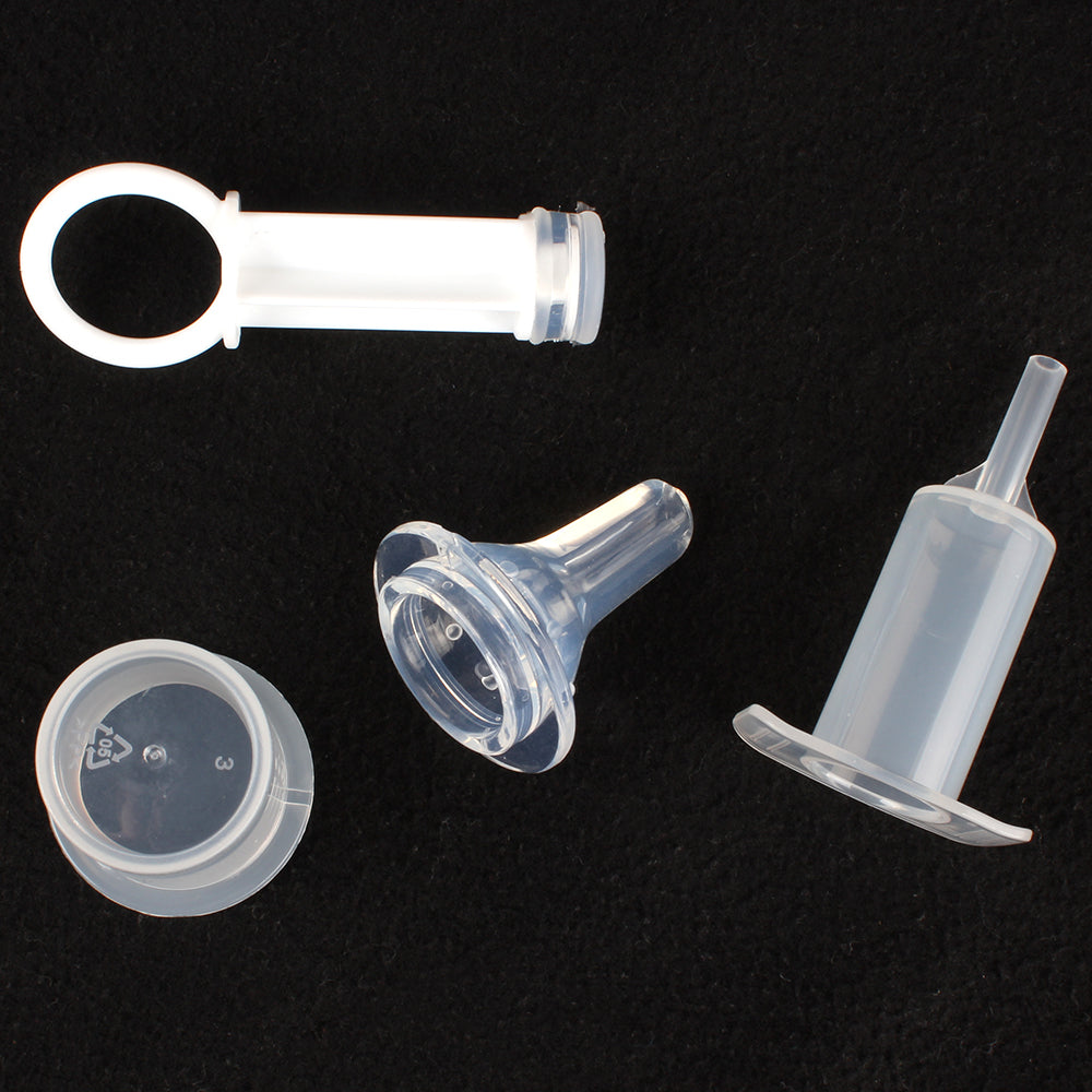 Baby Transparent Squeeze Medicine Pacifier 3