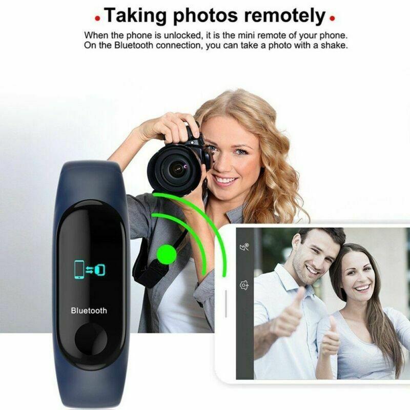SMART FITNESS WATCH BLUETOOTH BRACELET WRISTBAND 3