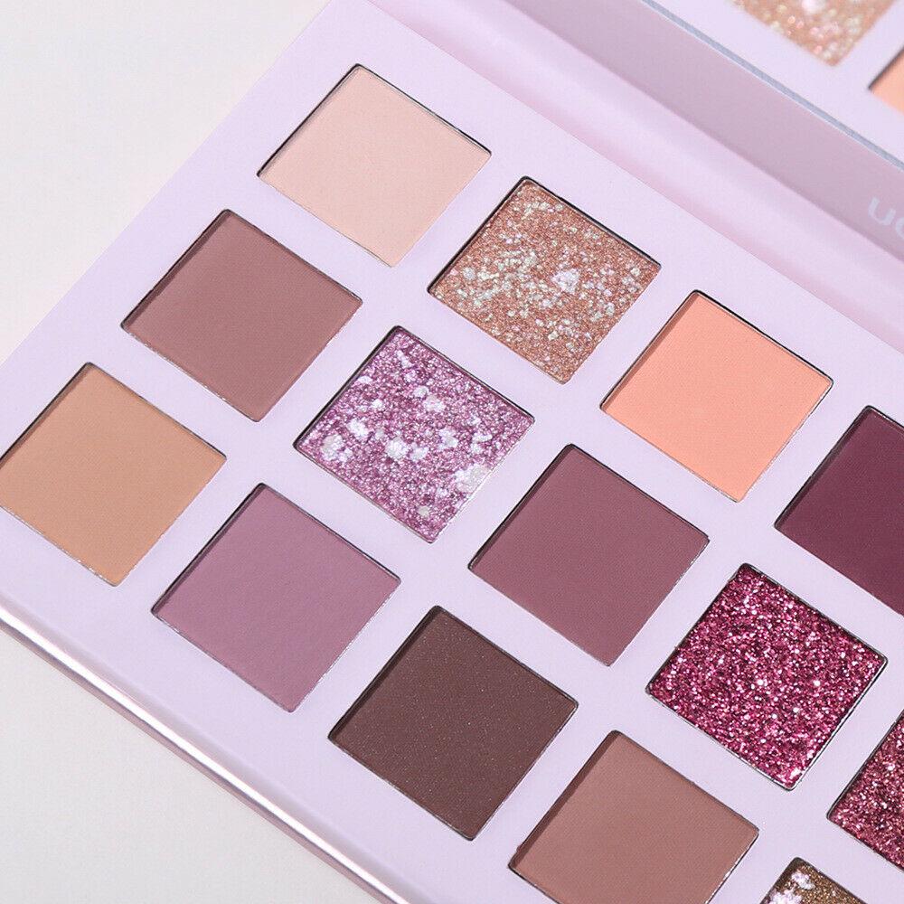 Glitter Matte Nude Eye Shadow 18 Color-Aromas Palette 4