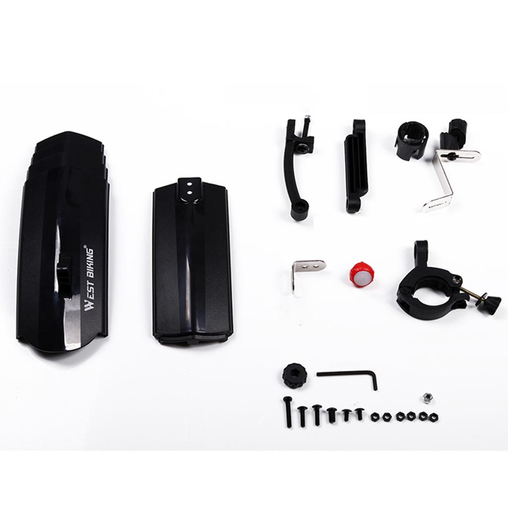 Bicycle retractable mudguard 3