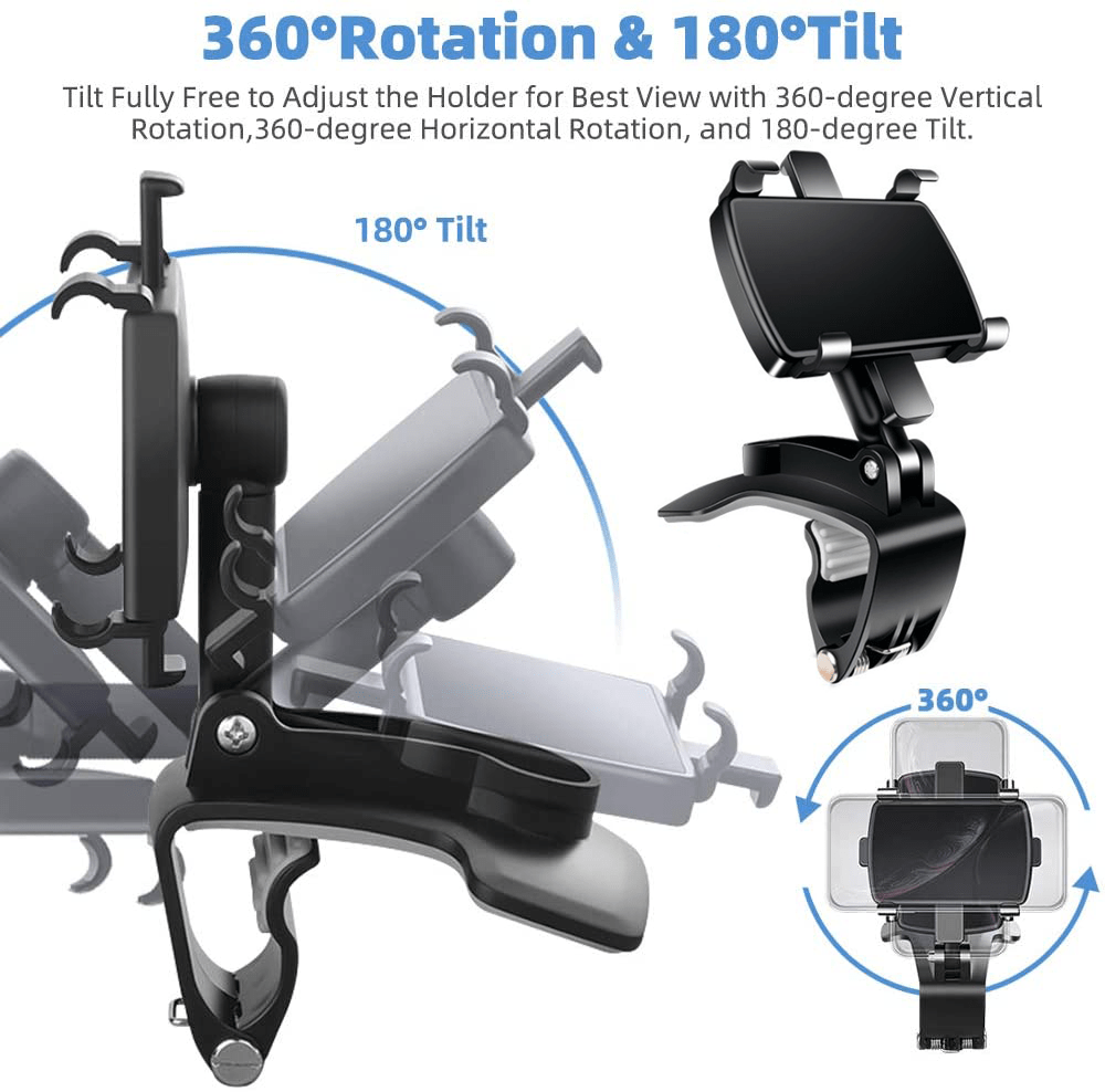 Car Dashboard 360° Phone Holder 4