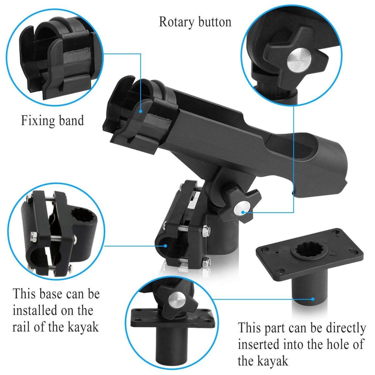 360 Rotation Fishing Rod Holder 4