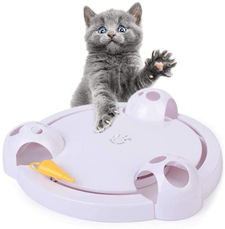 Interactive Mouse Pounce Cat Toy 4