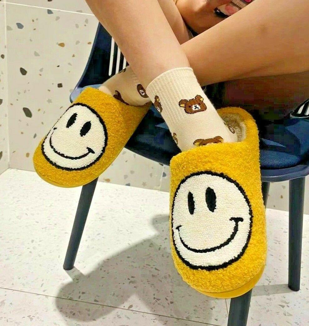 Smiley Face Slippers 4