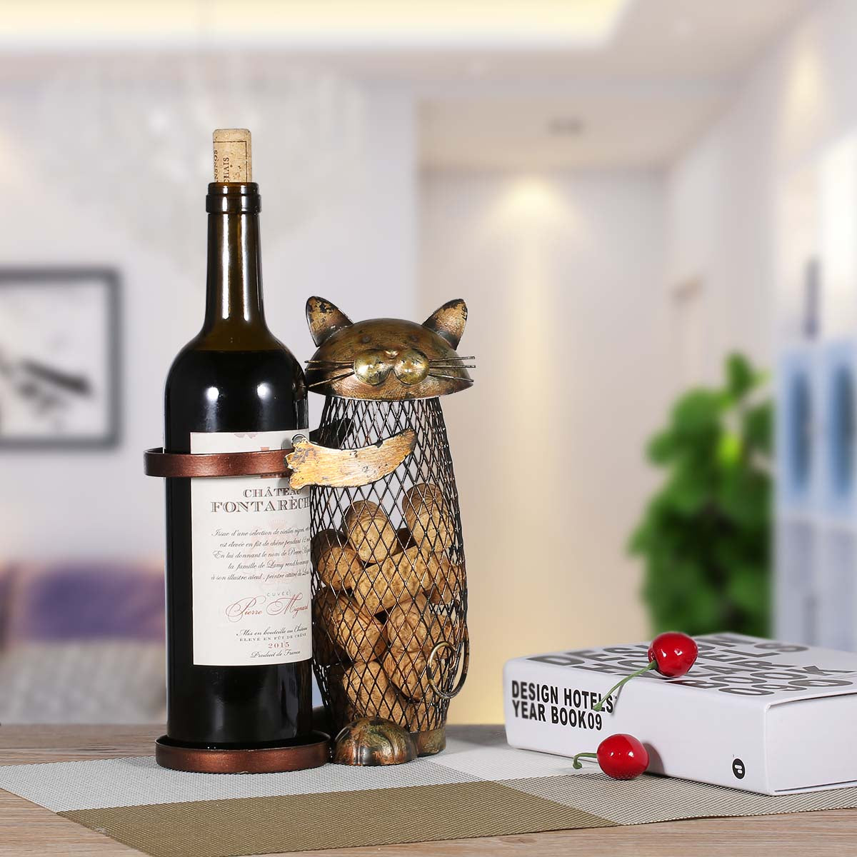 Cat Wine Stand 5