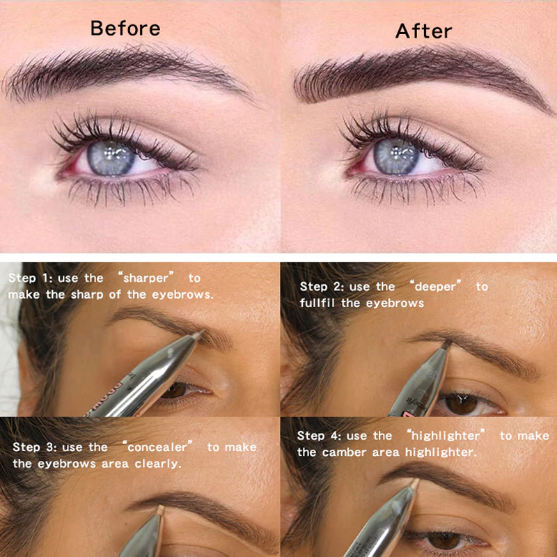 4-in-1 Brow Contour & Highlight Pen 5