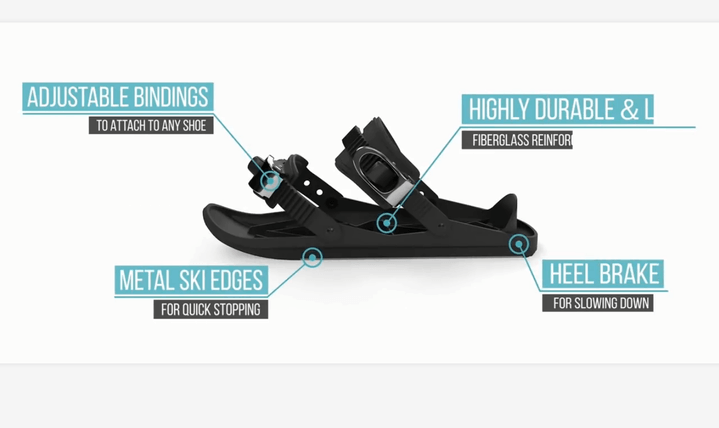 Mini Ski Skates for Snow 5
