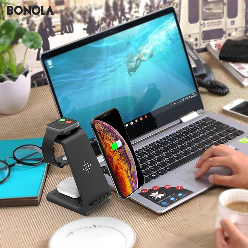3 in 1 Wireless Charger Station 5