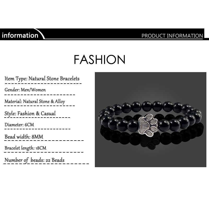 Paw Print Charm Bracelet 5
