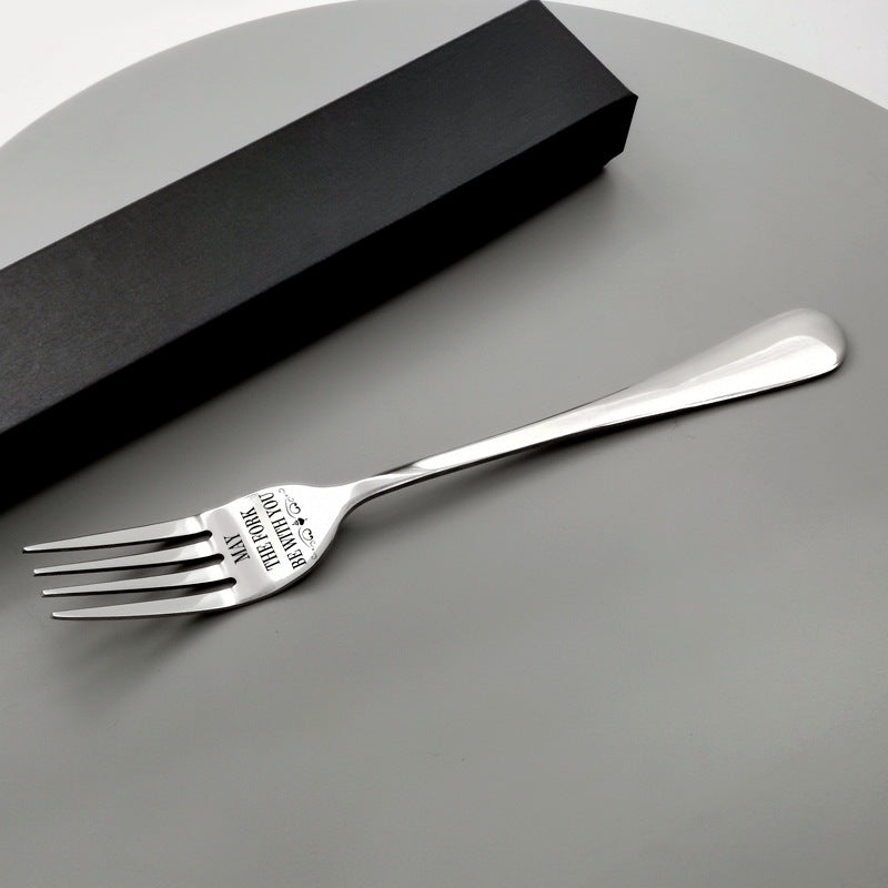 Engraved Fork- I Forking Love You 5