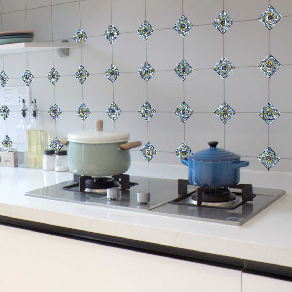 Waterproof Tile Décor Wallpaper 5