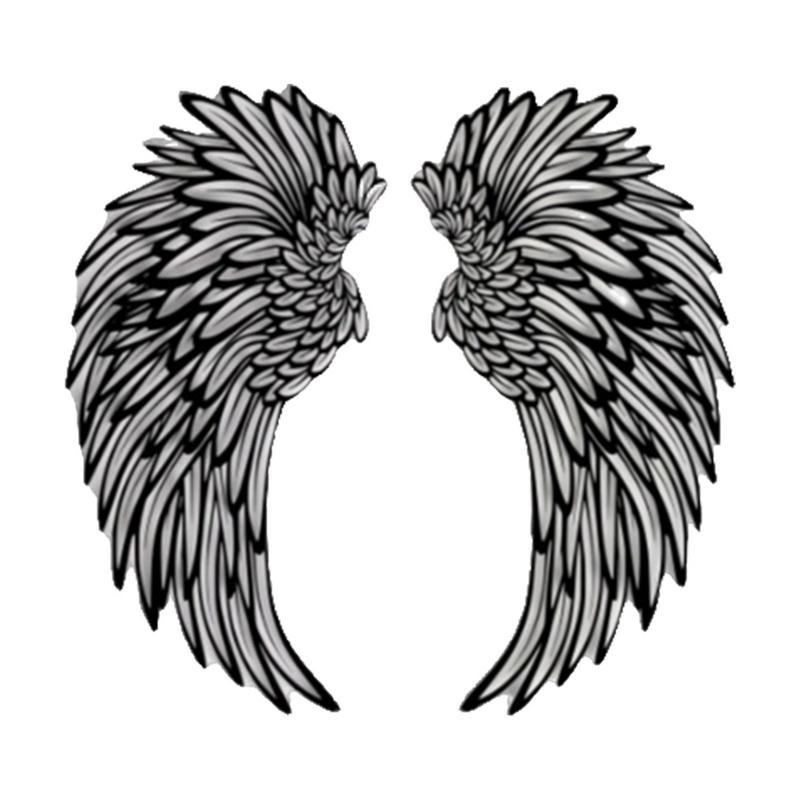 ANGEL WINGS METAL WALL ART 5