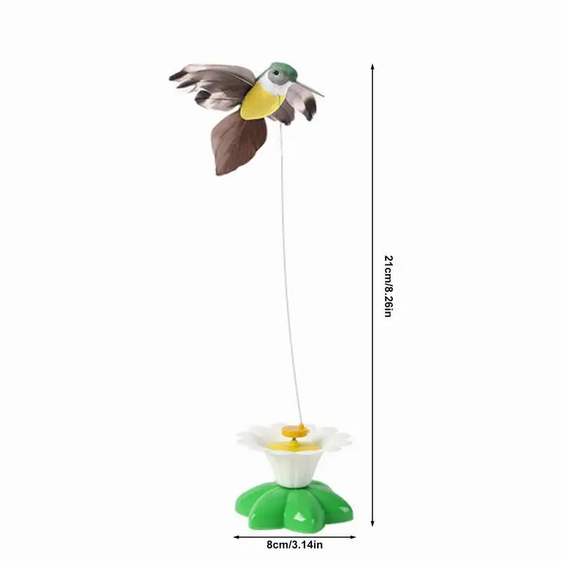 Electric Rotating Bird Teasing Cat Toy 4