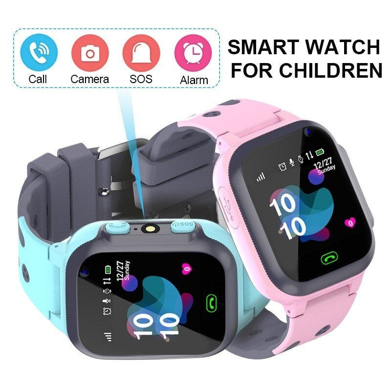 Kids GPS Tracker SOS Smartwatch 6