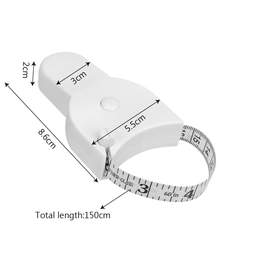 Ergonomic Retractable Telescopic Body Tape Measure 6
