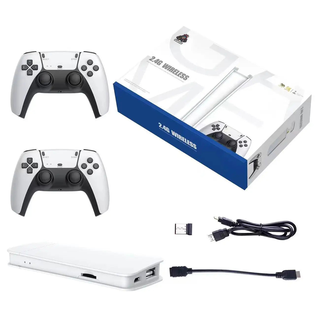 4K Pro Game Stick – 2 Players Mini TV Retro Console with 20,000+ Game 6