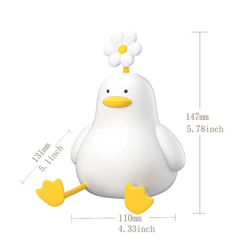 Cute Duck LED Squishy Night Light 6