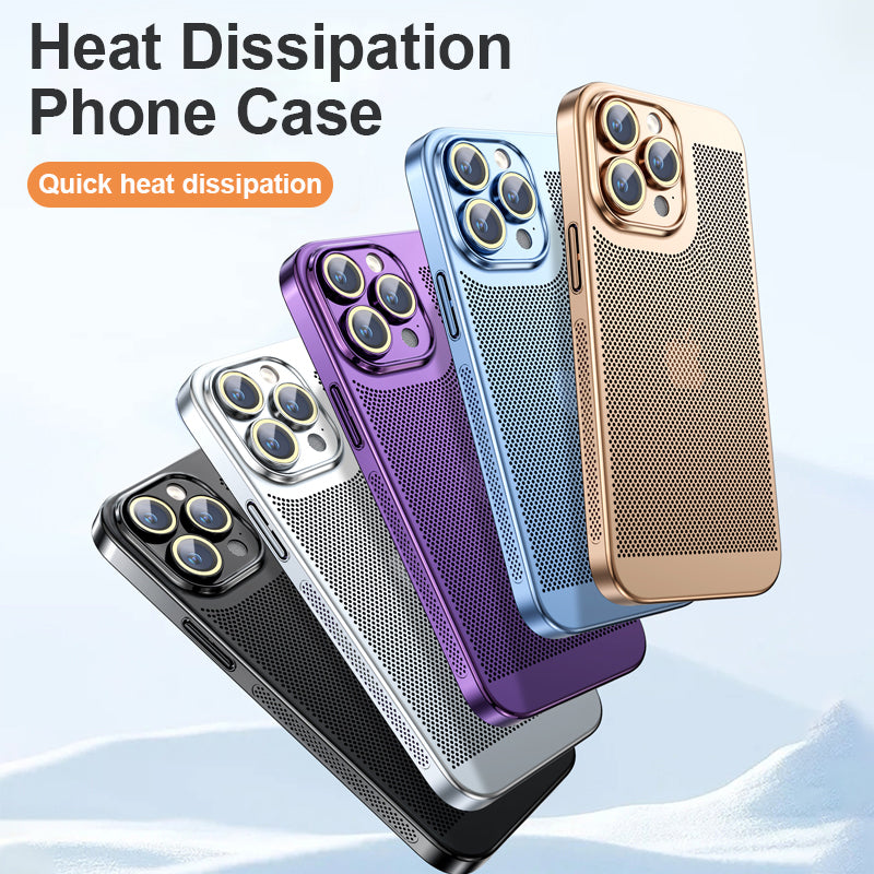 Electroplating Heat Dissipation iPhone Case 6