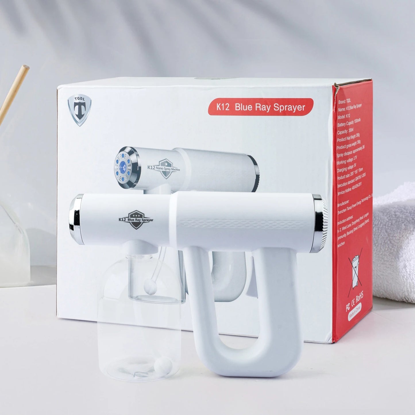 Portable Nano Mist Sanitizing Spray Gun 6