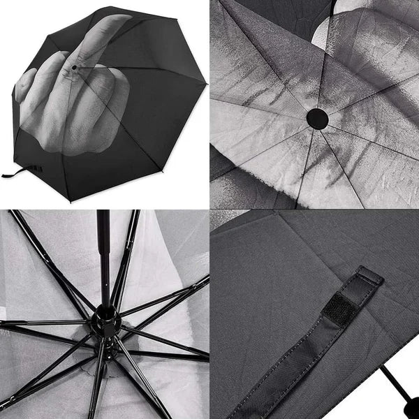 Funny Middle Finger Umbrella 6