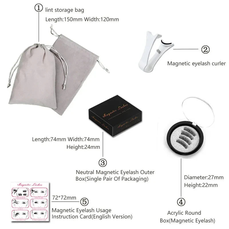 Flawless Magnetic Unpree Eyelashes 6