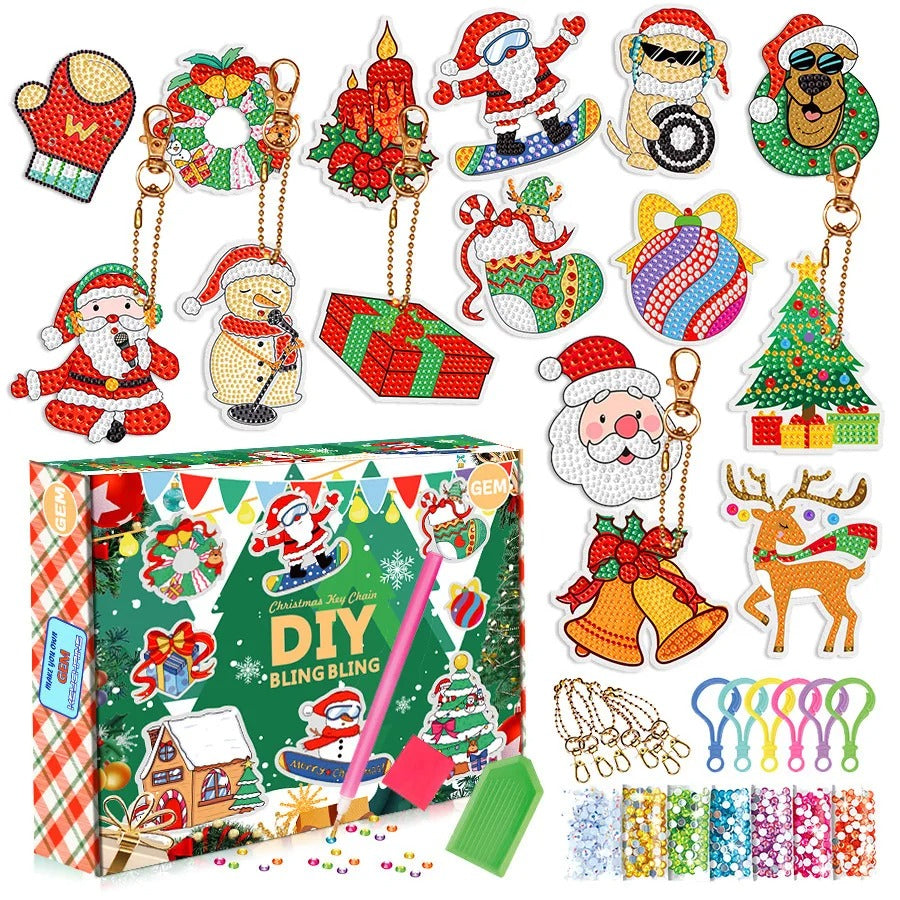 Christmas Painting Sticker Kit 6