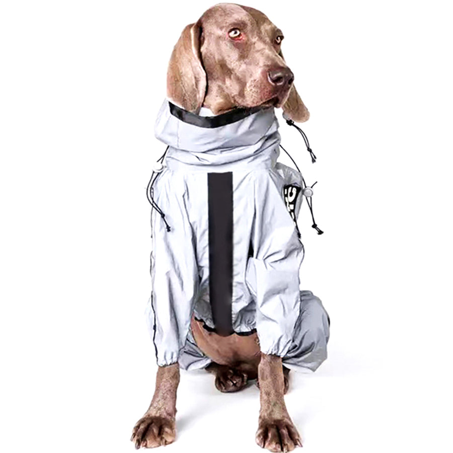 Reflective All-Weather Waterproof Dog Rain Coat 7