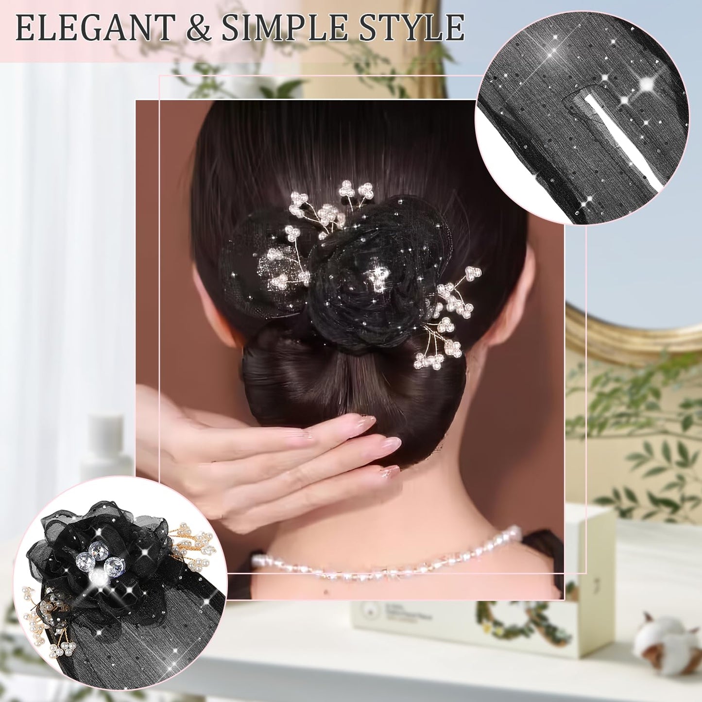 French Twister Sparkly Ball Clip & Hair Roller 7