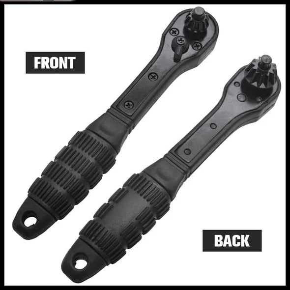 2 in 1 Drill Chuck Ratchet Spanner 7