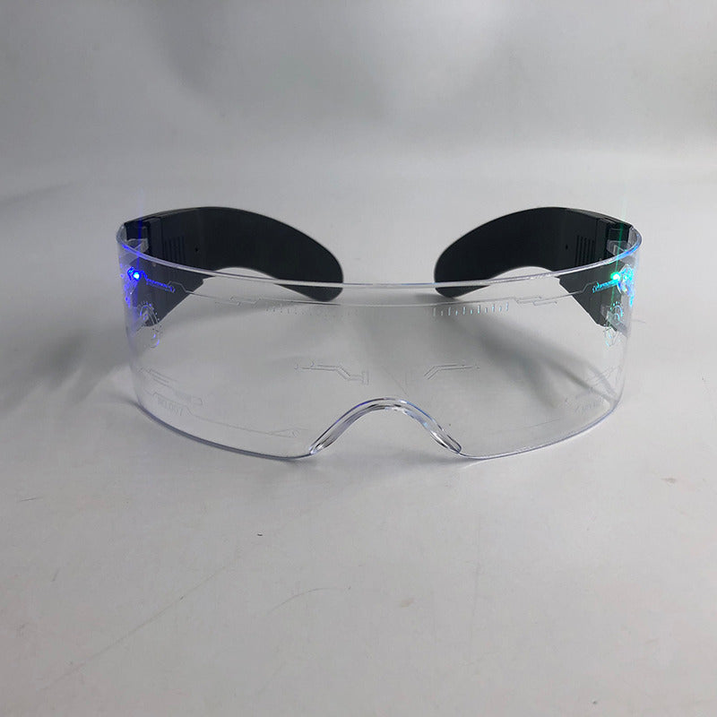 Cyberpunk Luminous LED Glowing Party Glasses 9