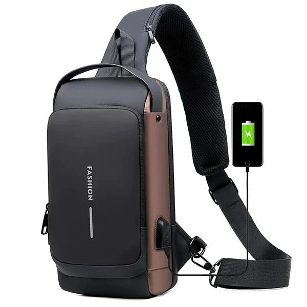 Multifunction Anti-theft USB Shoulder Bag 9