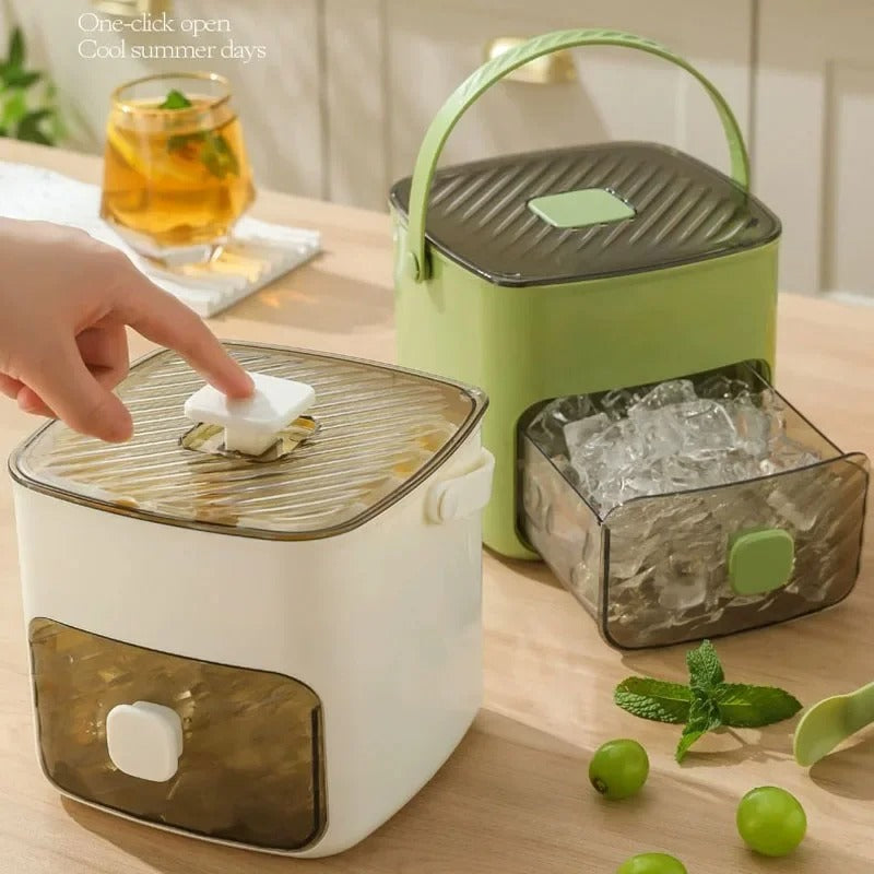 Portable Ice Bucket & Ice Cube Storage Container 9