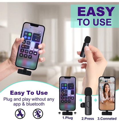 Professional Wireless Lavalier Microphone 10