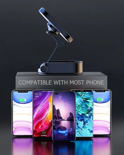 Alloy Folding Magnetic Car Phone Holder 10