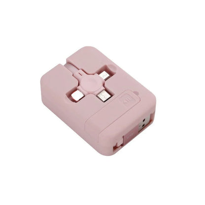 3 in 1 All USB Types Retractable Charging Cable Box 10