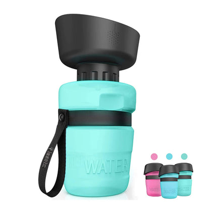 Foldable Cap Outdoor Dog Water Bottle 3